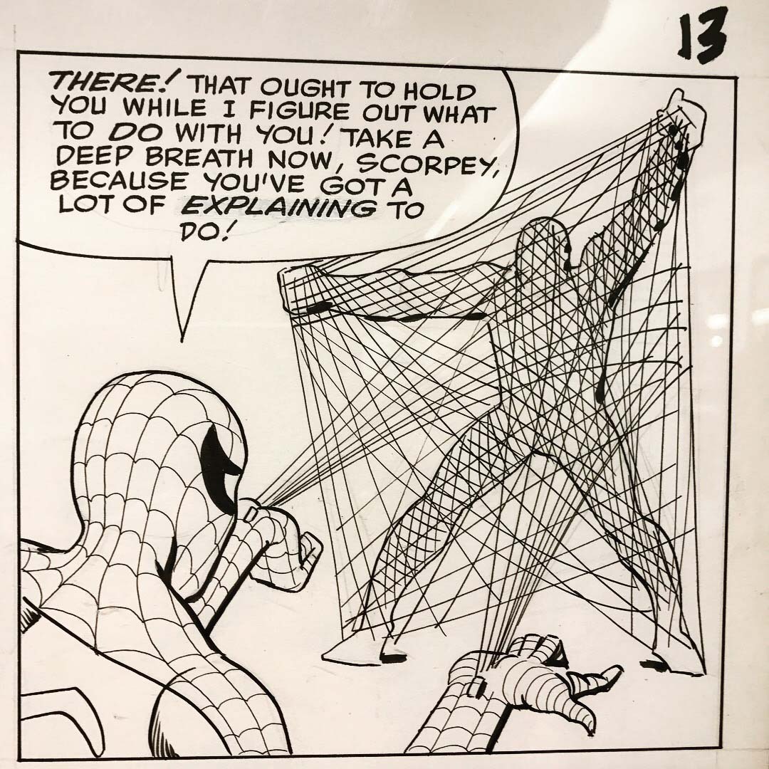 Tracer in the Art Style of Steve Ditko